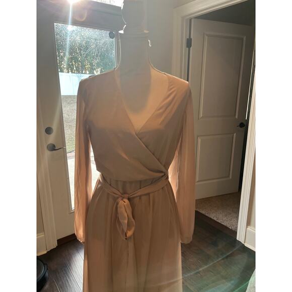 Show Me Your Mumu Lady Long Sleeve Wrap Dress NWOT - Picture 6 of 8